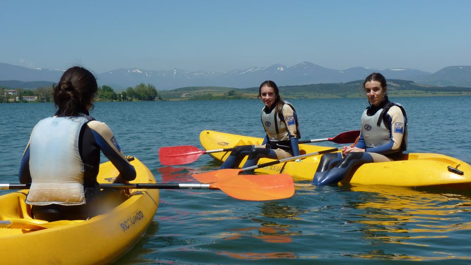 Piraguas Embalse Ebro